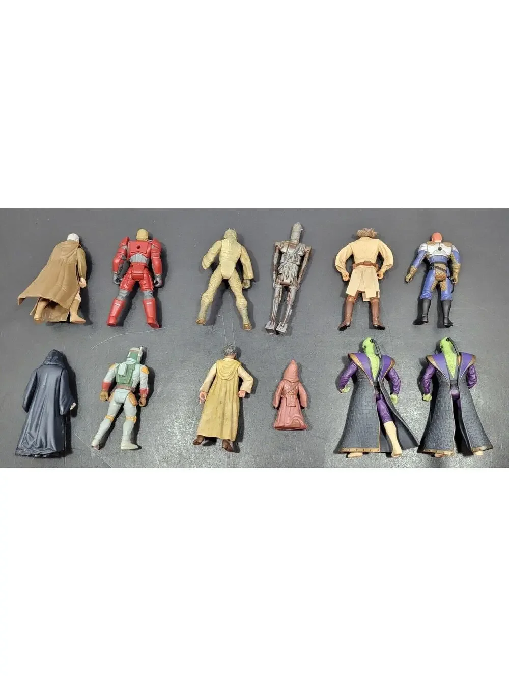 Vintage L.F.L. Star Wars Action Figures 1990's Hasbro Kenner Lot of 12